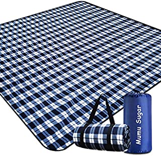 Mumu Sugar Outdoor Picnic Blanket,Extra Large Picnic Blanket 80