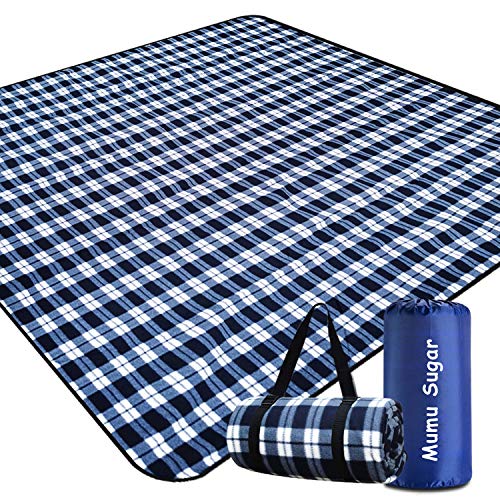 Mumu Sugar Outdoor Picnic Blanket,Extra Large Picnic Blanket 80