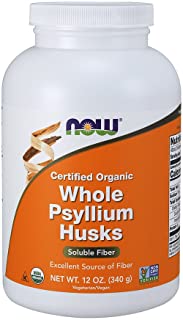 NOW Organic Whole Psyllium Husks