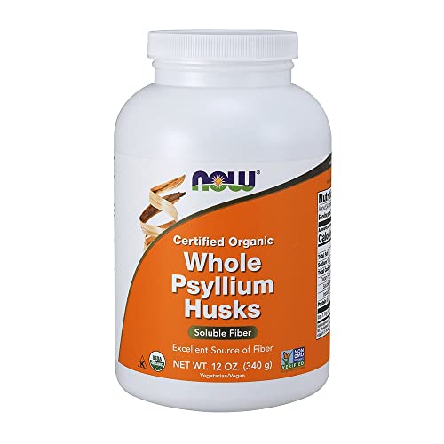 NOW Organic Whole Psyllium Husks