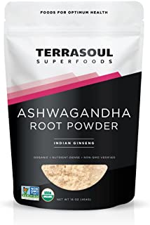 Terrasoul Superfoods Ashwagandha Root Powder