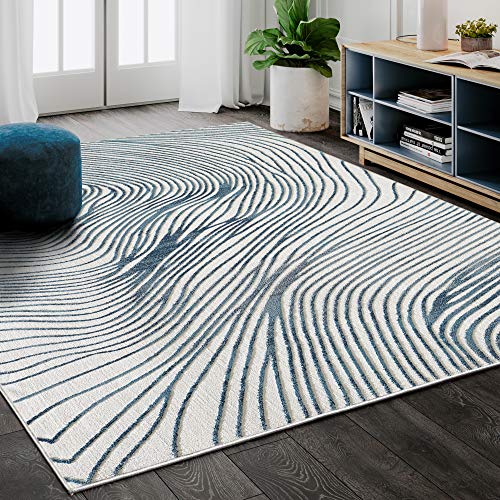 Abani Rugs Contemporary Wave Print 5'3