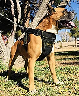 Dog Vest Harness Padded Adjustable Heavy Duty Attachment Links Strong Dog Harness Step in Dog Harness Sport Dog Harness Medium Large Sturdy Any Breed | Pitbull Boxer Husky Rottweiler German Shepherd