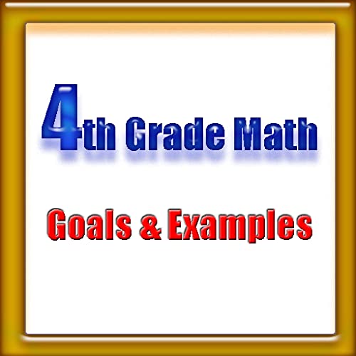 4th Grade Math (for Kindle, Tablet & Phone)