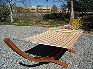 Petra Leisure 14 Ft. Wooden Arc Hammock Stand 450 LB Capacity