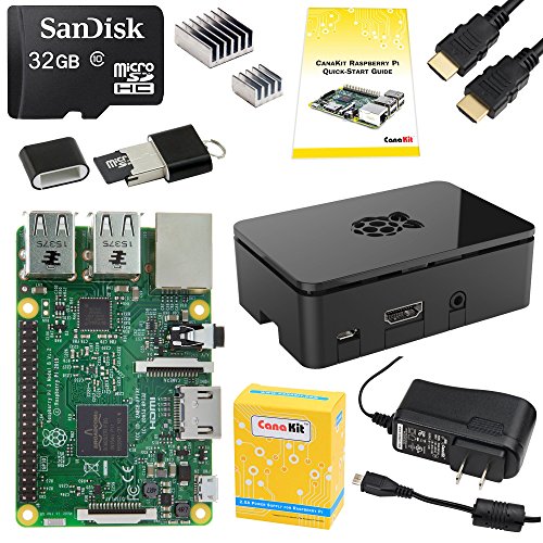 CanaKit Raspberry Pi 3 Complete Starter Kit - 32 GB Edition