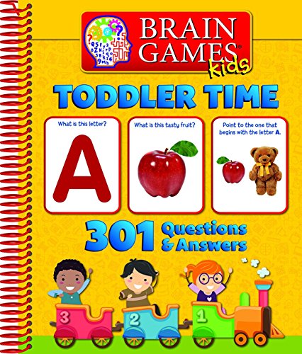 Brain Games Kids: Toddler Time - 301 Questions and Answers - PI Kids