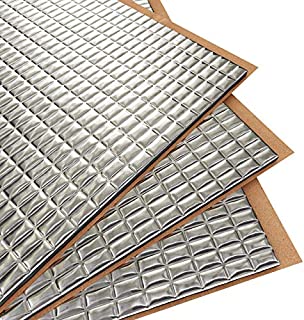 Siless 80 mil 36 sqft Car Sound Deadening mat - Butyl Automotive Sound Deadener - Noise Insulation and Vibration Dampening Material (80 mil 36 sqft)