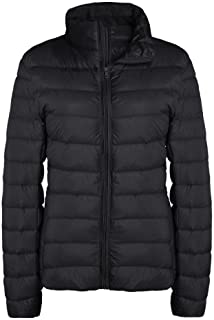 ZSHOW Women's Outwear Down Coat Lightweight Packable Powder Pillow Short Down Jacket