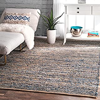 nuLOOM Vernell Flatweave Jute Rug, 7' 6