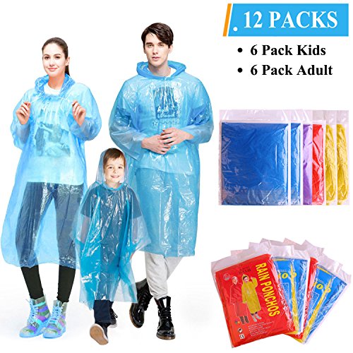 INNOCHEER Emergency Rain Ponchos