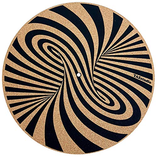 Turntable Slipmat - Specially Designed Cork . Cork Geometric Art