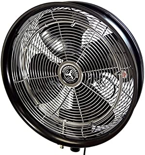 18 inch Shrouded Oscillating Misting Fan