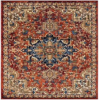 Luxe Weavers Howell Collection Red Oriental 8x10 Area Rug 2527