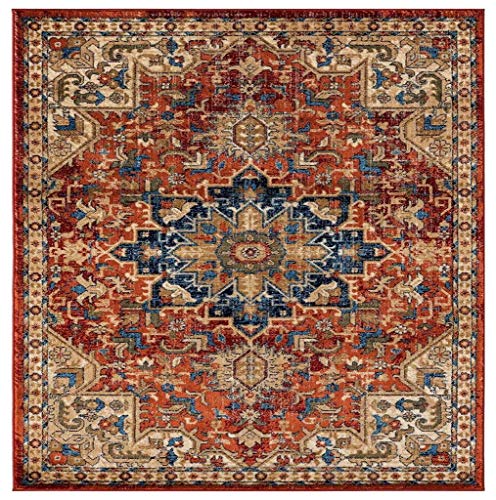 Luxe Weavers Howell Collection Red Oriental 8x10 Area Rug 2527