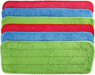 6 Pieces Microfiber Cleaning Pads