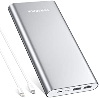 POWERADD Pliot 4GS Plus 20000mAh External Battery Pack 8-Pin Micro Input Power Bank 3.6A Fast Charger for iPhone