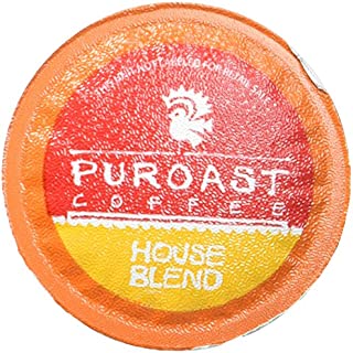 Puroast Low Acid Coffee House Blend Single Serve, 2.0 Keurig Compatible 12 servings