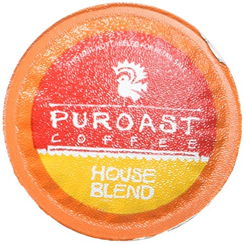 Puroast Low Acid Coffee House Blend Single Serve, 2.0 Keurig Compatible 12 servings