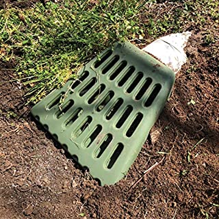 Lawn Wedge Yard Drain For Sump Pump Discharge And Downspout Extensions