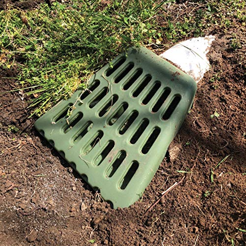 Lawn Wedge Yard Drain For Sump Pump Discharge And Downspout Extensions