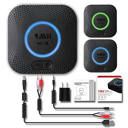 [Upgraded] 1Mii B06 Plus Bluetooth Receiver