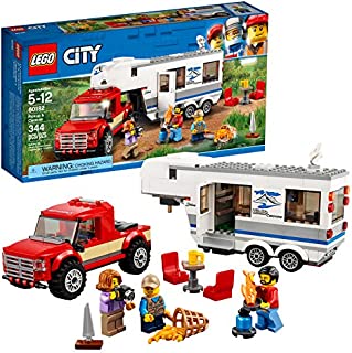 LEGO City Pickup & Caravan 60182 Building Kit (344 Pieces)