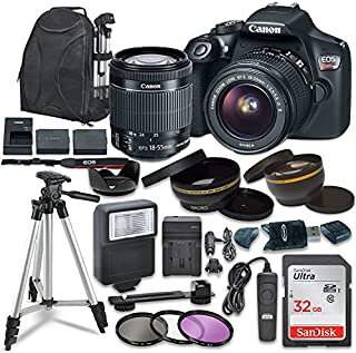 Canon EOS Rebel T6 Digital SLR Camera with Canon EF-S 18-55mm Image Stabilization II Lens