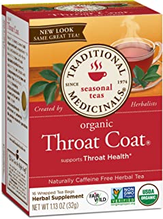 Traditional Medicinals Organic Throat Coat Tea