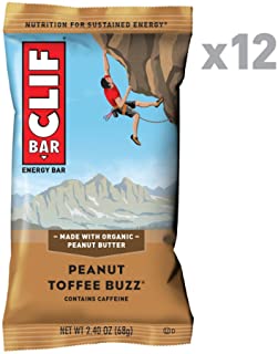 CLIF BAR Peanut Toffee Buzz Energy Bar