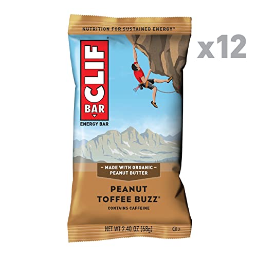 CLIF BAR Peanut Toffee Buzz Energy Bar