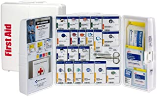 Pac-Kit by First Aid Only 1000-FAE-0103 Large Smart Compliance General Workplace First Aid Cabinet with Pain Relief Medication