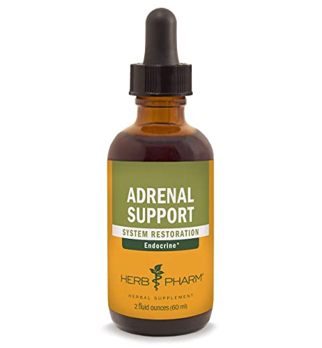 Herb Pharm Adrenal Support Liquid Herbal Formula with Eleuthero and Licorice Liquid Extracts - 2 Ounce