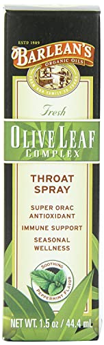 Barlean's Organic Oils Olive Leaf Complex Throat Spray