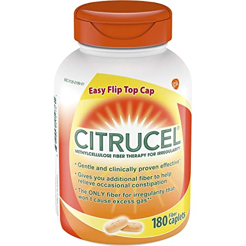 Citrucel Caplets Fiber Therapy for Occasional Constipation Relief