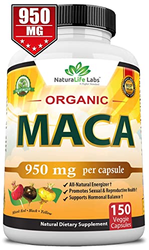 Organic Maca Root Black