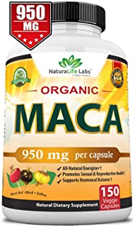 Organic Maca Root Black