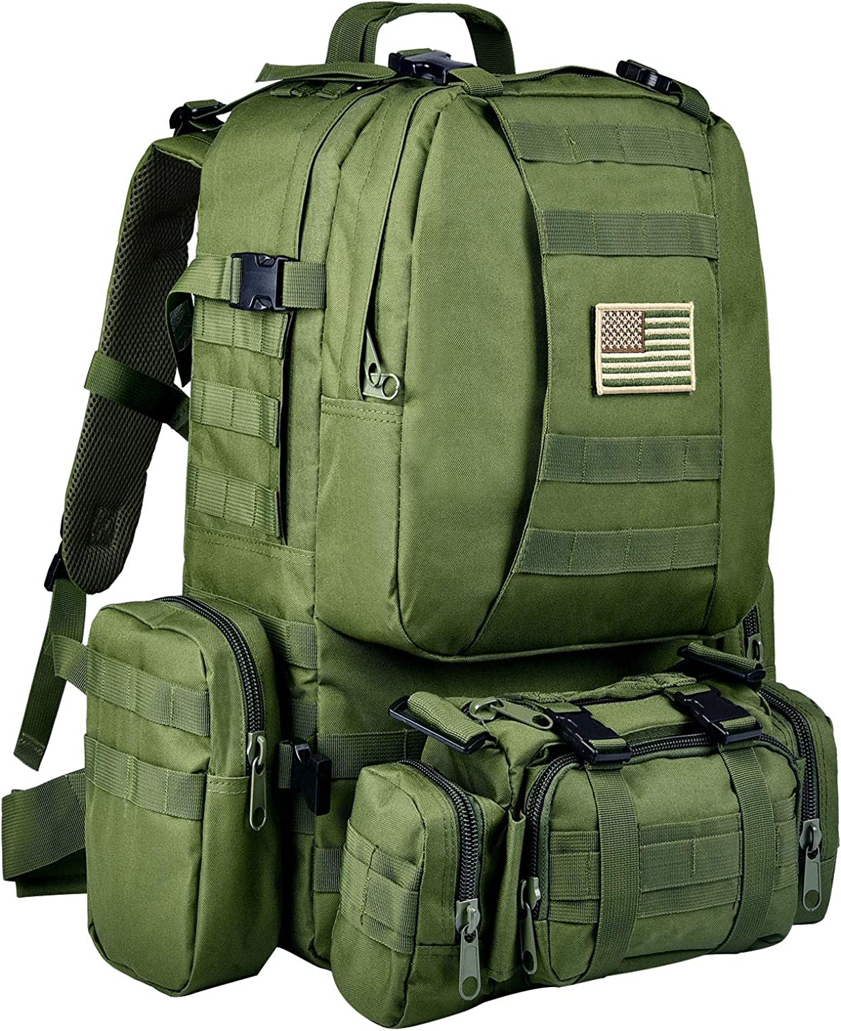 CVLIFE Tactical Backpack Military Army Rucksack Assault Pack Built-up Molle Bag Best Budget Military Rucksacks For Hiking