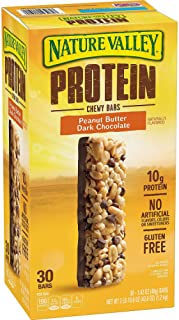 Nature Valley Peanut Butter Dark Chocolate Protein Chewy Bars