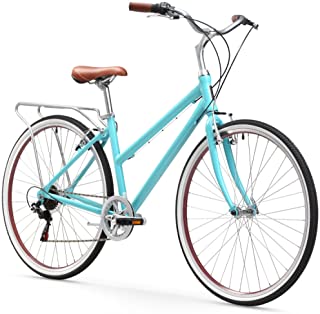 sixthreezero Explore Your Range Women's 7-Speed Hybrid Commuter Bicycle