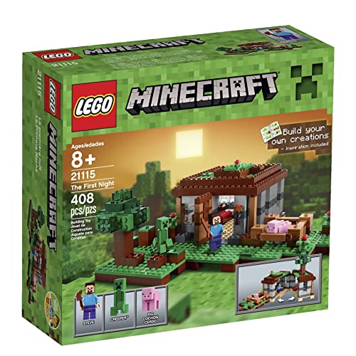 Lego Minecraft First Night