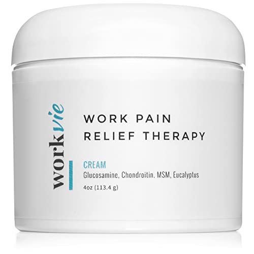 Workvie Pain Relief Cream Therapy 4oz for Carpal Tunnel