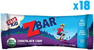 CLIF KID ZBAR - Organic Energy Bar - Chocolate Chip -