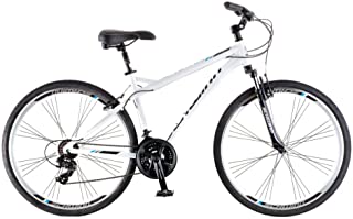 Schwinn Men's Network 3.0 700C Wheel Men's Hybrid Bicycle White