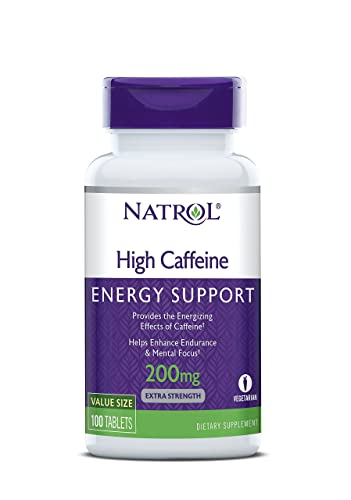 Natrol High Caffeine Tablets