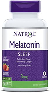 Natrol Melatonin 3mg Fast Dissolve Tablets