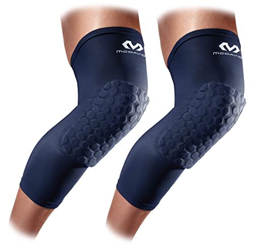 Knee Compression Sleeves: McDavid Hex Knee Pads Compression Leg Sleeve for Basketball