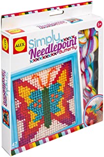 Alex Toys Simply Butterfly Needlepoint Kit