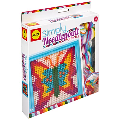 Alex Toys Simply Butterfly Needlepoint Kit