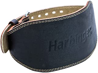 Harbinger Padded Leather Contoured Weightlifting Belt